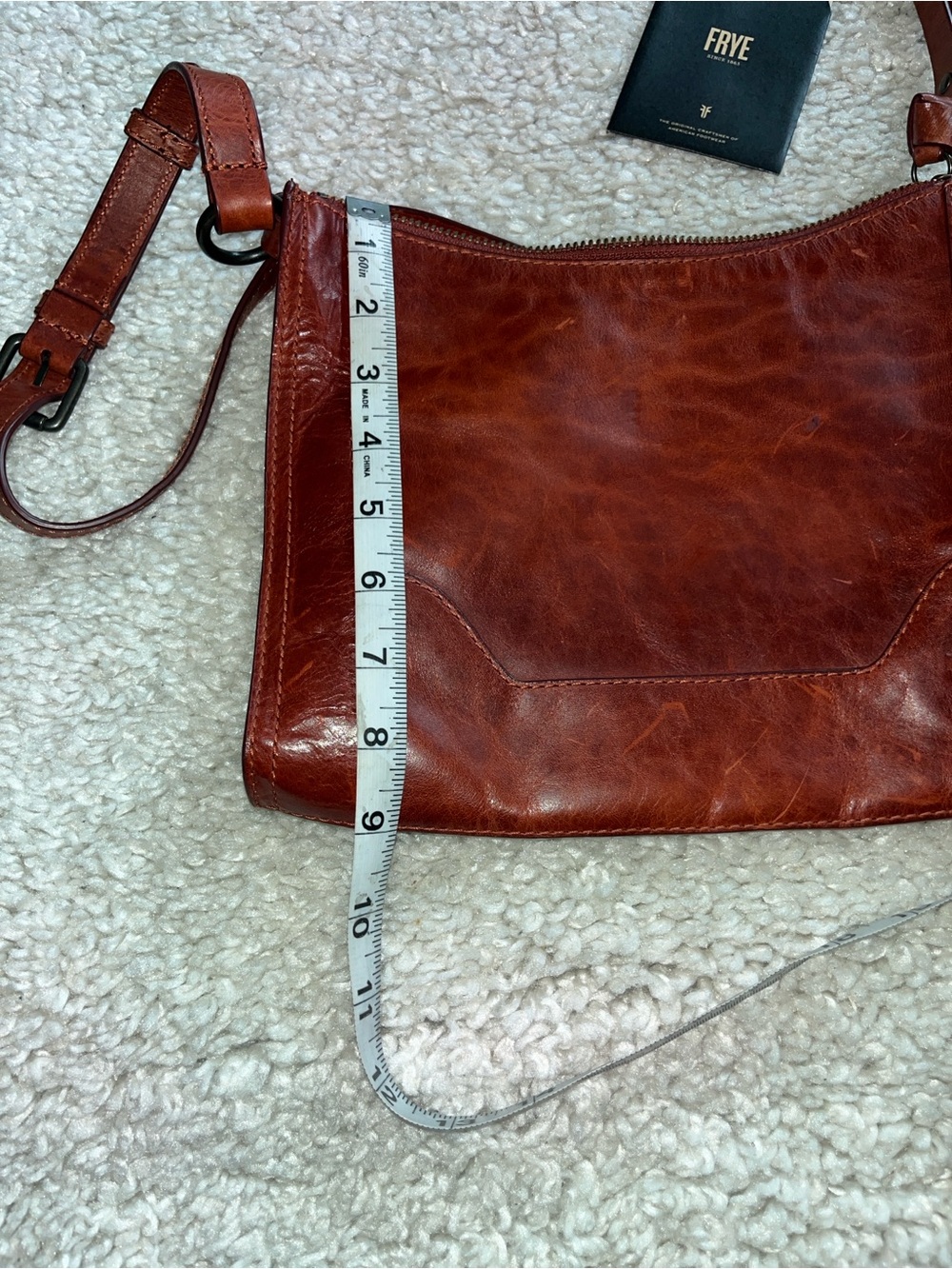 Frye leather crossbody messenger bag - Picture 14 of 14